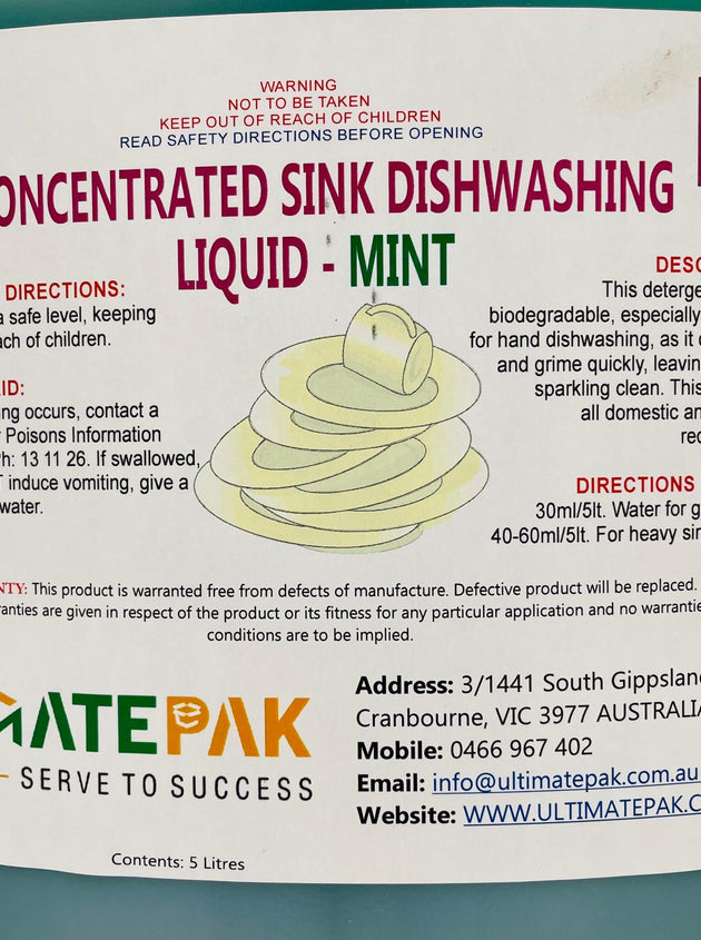 5L Dishwashing Liquid - Apple