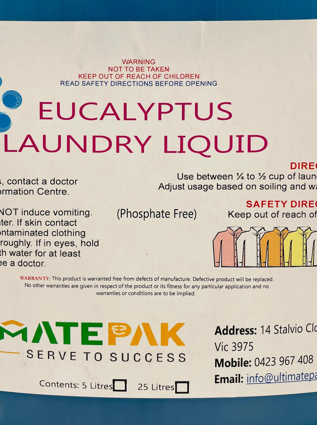 20L Eucalyptus Laundry Liquid