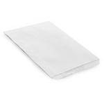 1 Long Flat Bag White