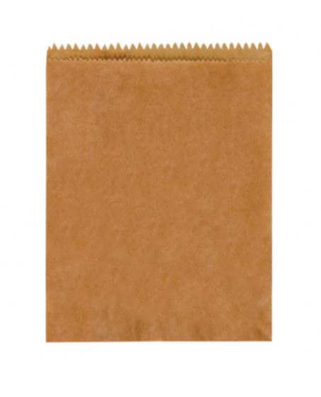 2 Square Flat Bag Brown