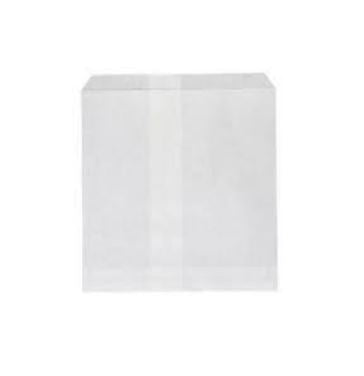 2 Square Flat Bag White