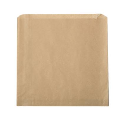 3 Square Flat Bag Brown