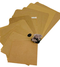 2 Long Flat Bag Brown