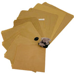 2 Square Flat Bag Brown