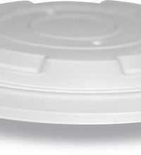 CPLA Flat Lid (Fit 8oz Bowl)- No Hole/Hot Food (1000 Pcs)