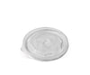 PP Flat Lid (Fit 8oz Bowl)- No Hole (1000 Pcs)