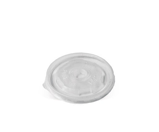 PP Flat Lid (Fit 8oz Bowl)- No Hole (1000 Pcs)