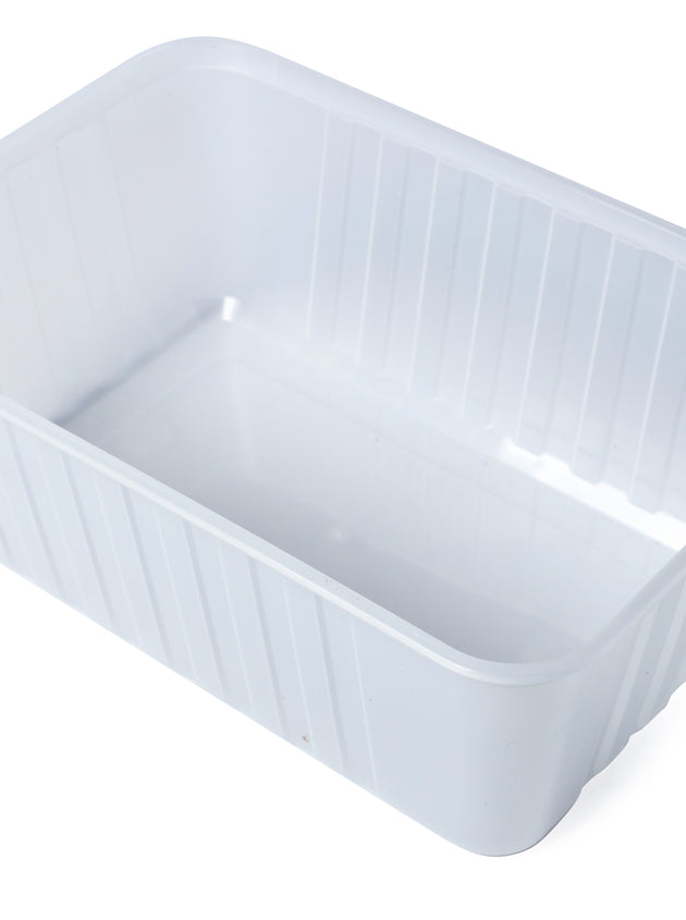 1000ml- Freezer Grade Rectangular Containers (500 Pcs)