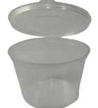 100ml- Plastic Round Hinged Container (1000 Pcs)