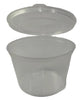 100ml- Plastic Round Hinged Container (1000 Pcs)