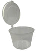 50ml- Plastic Round Hinged Container (1000 Pcs)