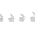 35ml- Plastic Round Hinged Container (1000 Pcs)