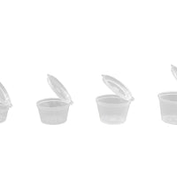 35ml- Plastic Round Hinged Container (1000 Pcs)
