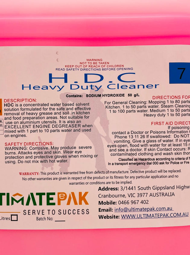 20L HDC Heavy Duty Floor Cleaner