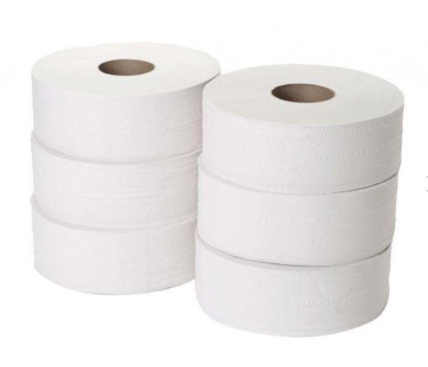 2 Ply Jumbo 300m Toilet Roll 300m (8 Roll)