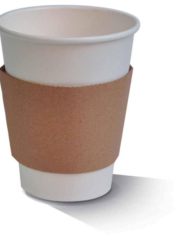 12/16oz Kraft Cup Sleeve (1000 Pcs)