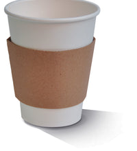 8oz Kraft Cup Sleeve (1000 Pcs)