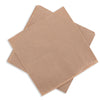 1 Ply Lunch Napkins (1/4 Fold) Kraft - 300x300 (3000 Pcs)