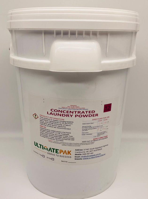 20kg Laundry Powder Concentrated Bkt