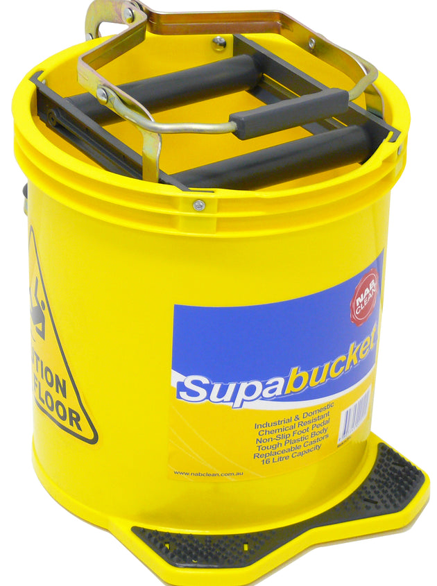 16L Mop Bucket - Heavy Duty-Yellow