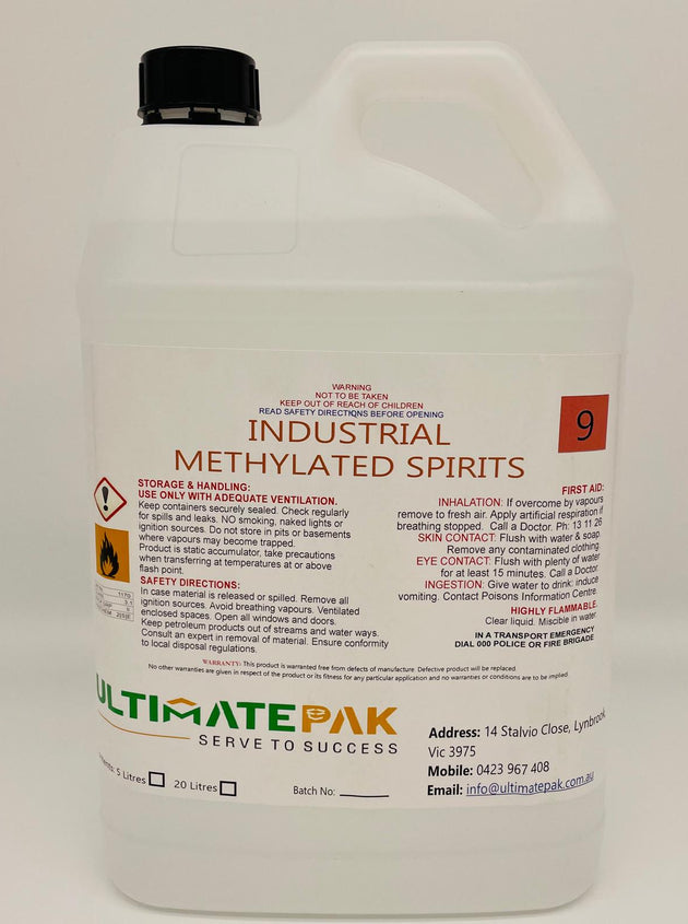 5L Methylated spirits (Industrial)