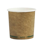 740ml / 24oz Kraft BioBowl (500pcs)