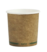 740ml / 24oz Kraft BioBowl (500pcs)