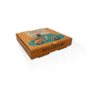 9 Inch Brown Printed Pizza Box (100pcs)