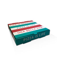 11 Inch White Printed Pizza Box (100pcs)