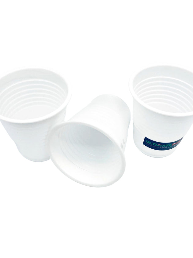 185ml White PP Cup