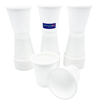 185ml White PP Cup
