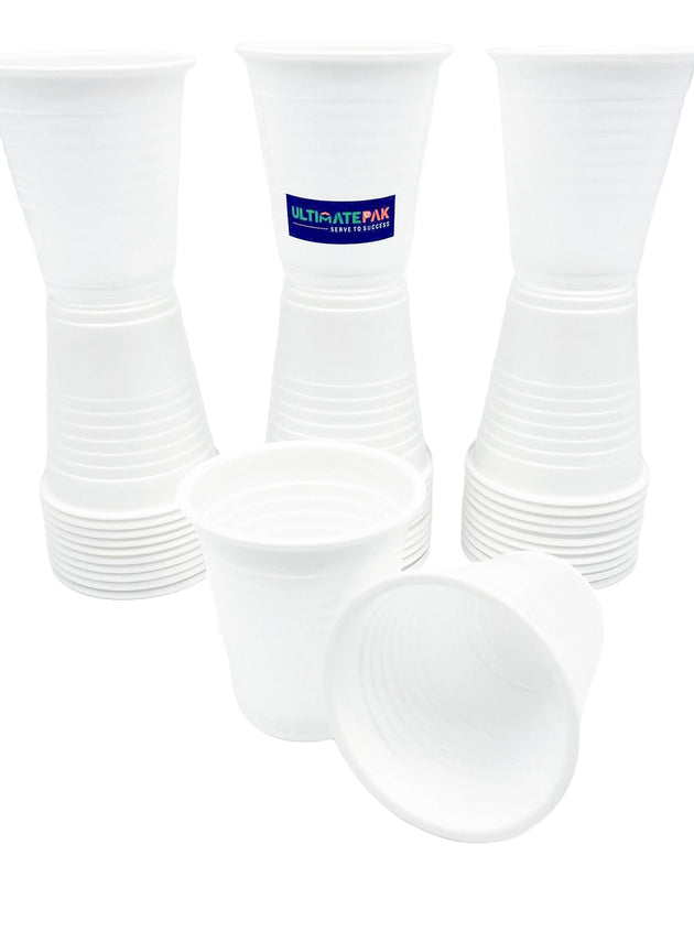 185ml White PP Cup