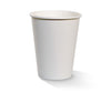 12oz PE Coated Coffee Cup SW 80MM  - White (1000 Pcs)
