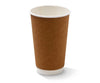 16oz PE Coated Coffee Cup DW- Kraft (500 Pcs)