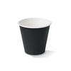 6oz PE Coated Coffee Cup SW 80MM- Black  (1000 Pcs)