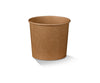 16oz PE Coated Brown Kraft Bowl (500 Pcs)