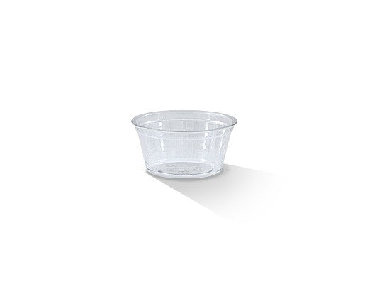 2 oz PET Flat Lid 62mm / No Hole (2000pcS)