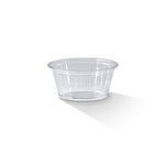 3 oz PET Flat Lid/No Hole (1000pcs)