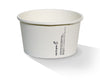 16oz PLA Coated White Hot & Cold Paper Bowl (500 Pcs)
