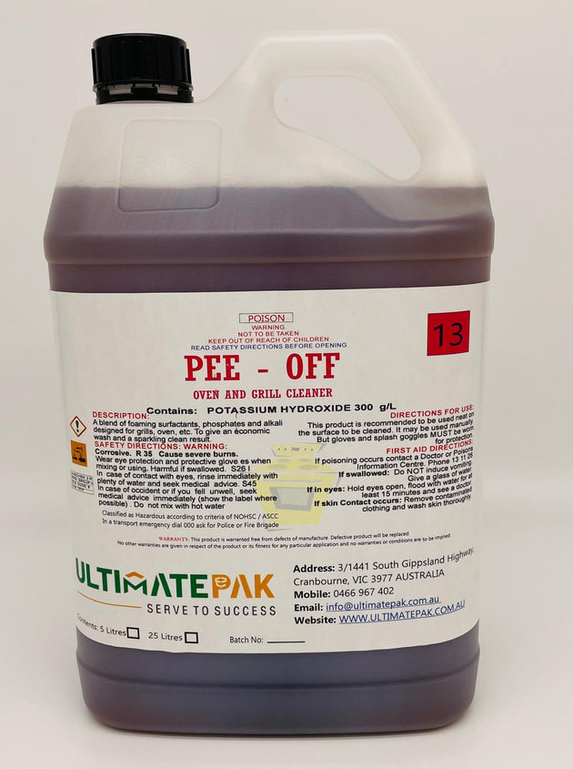 5L PeeOff ( Oven & Grill Cleaner )