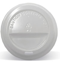 8/12/16/20oz Hot & Cold Lid- White (1000 Pcs)