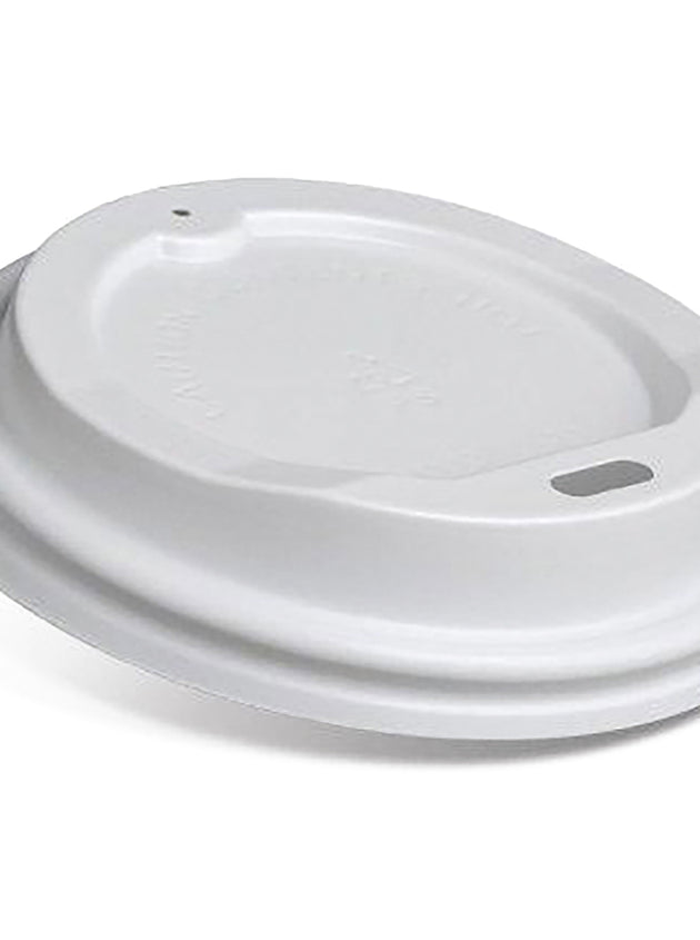 6/8/10oz Hot & Cold Lid- White (1000 Pcs)