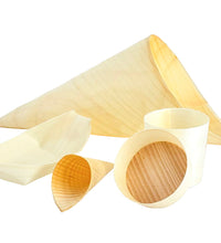 Wooden Cone Stand 20 Holes (16 Pcs)
