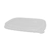 PET Lid for Rectangular Container - Fit 500-1000ml (300 Pcs)