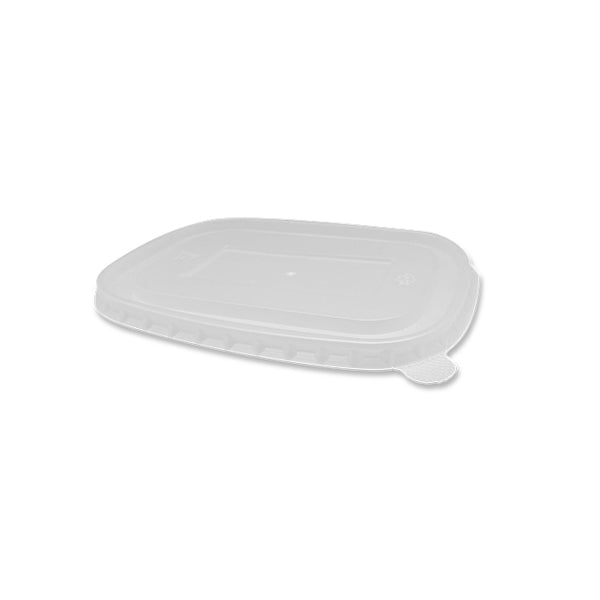 PP Lid for Rectangular Container - Fit 500 -1000ml (300 Pcs)