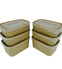 PP Lid for Rectangular Container - Fit 500 -1000ml (300 Pcs)