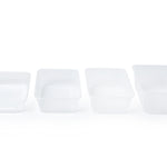 900ml- Plastic Rectangular Containers (500 Pcs)