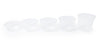 600ml- Plastic Round Container (500 Pcs)