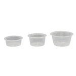 70ml Plastic Round Container (1000 Pcs)