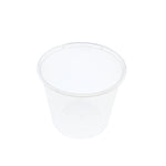 700ml- Plastic Round Container (500 Pcs)